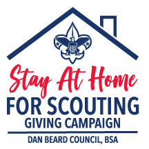 Stay At Home for Scouting Logo