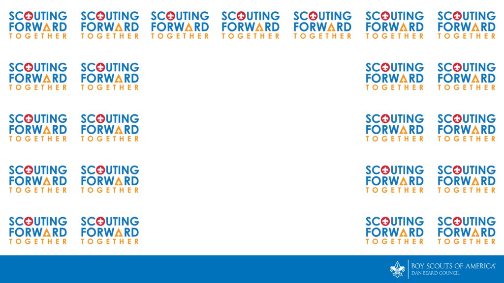 Scouting Forward Zoom background pattern
