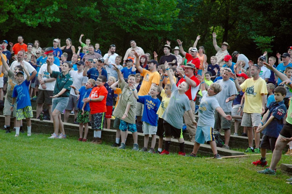 camp singing cub world scouts