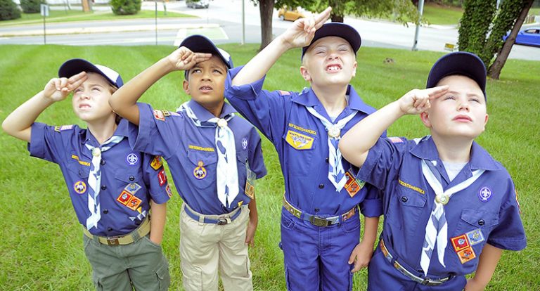 Scouts salute web honor
