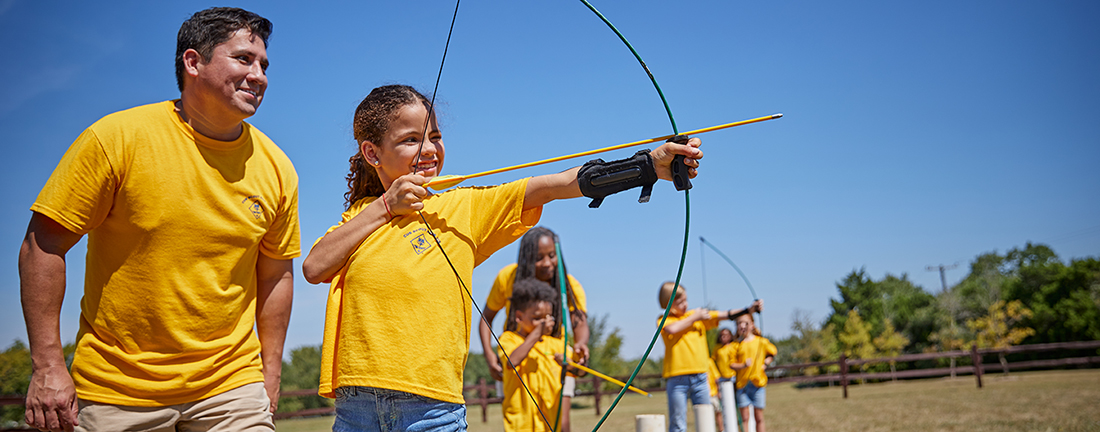 Cub Scouts Header Banner Archery