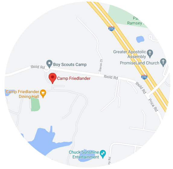 Camp Friedlander Google Map