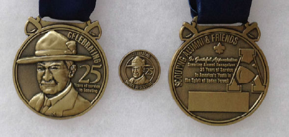 Commemoration Medallion - 25 Years (Bronze)