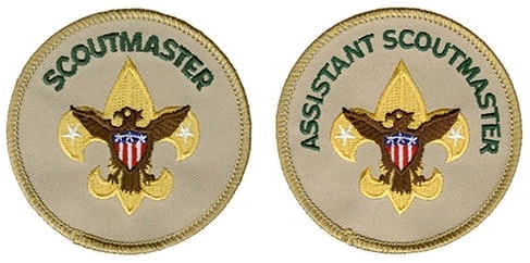 Scoutmaster and Assistant Scoutmaster Emblems
