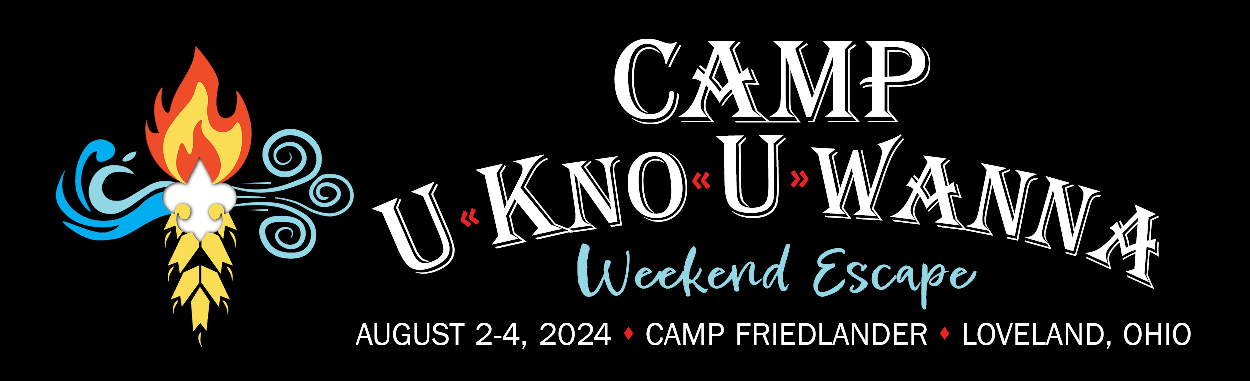 Camp U-Kno-U-Wanna Banner