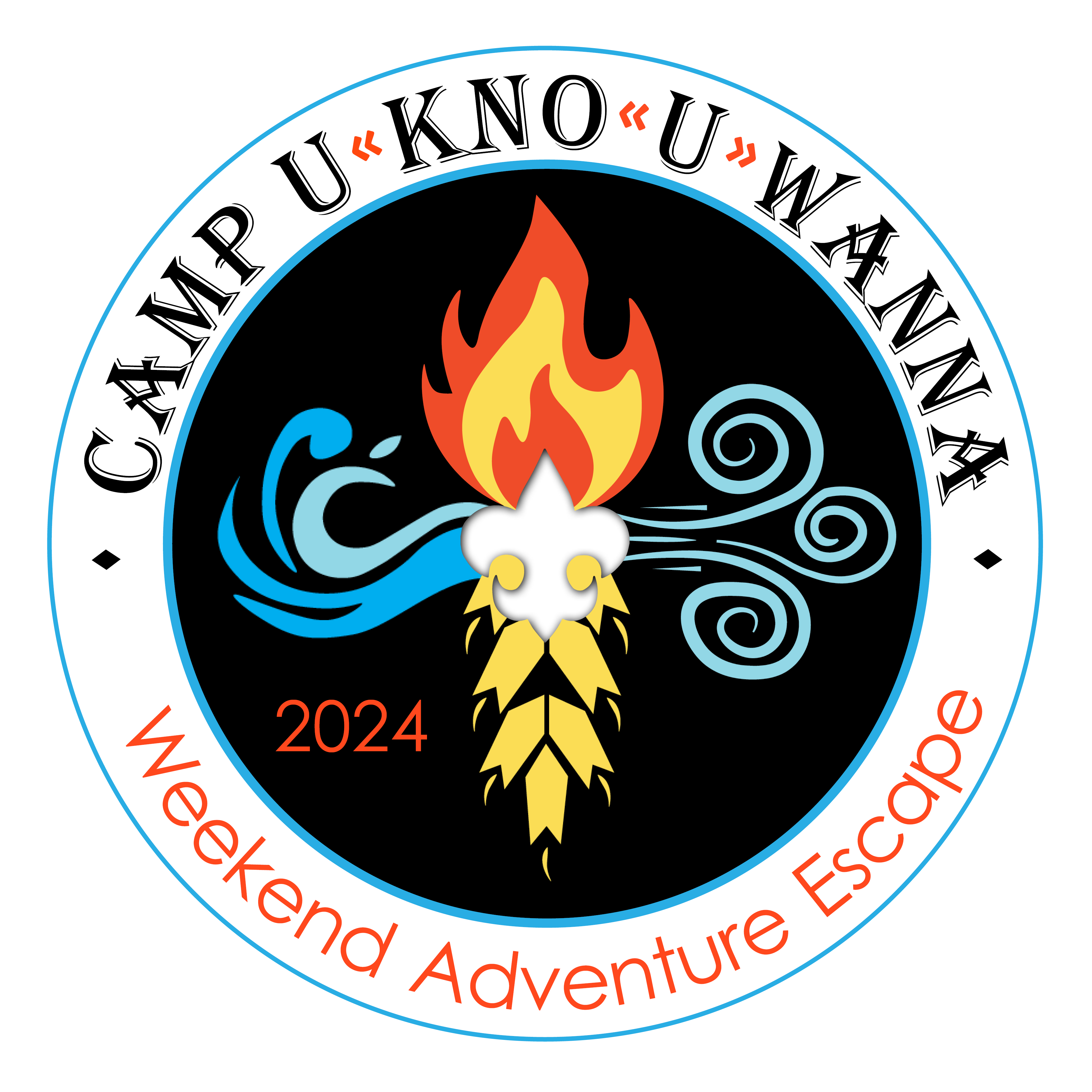Camp U-Kno-U-Wanna Logo (Full Color)