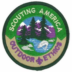 Outdoor Ethics Awareness Award Patch - Scouting America